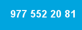 977 552 20 81 977 552 20 81